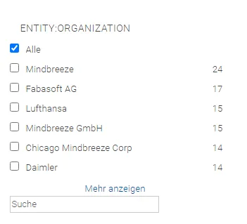 Semantische Suche Named Entity Recognition