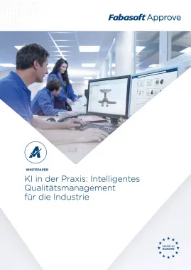 White Paper - KI in der Praxis - Intelligentes Qualitätsmanagement für die Industrie (Cover)