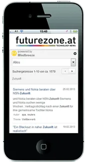 Mindbreeze InSite futurezone