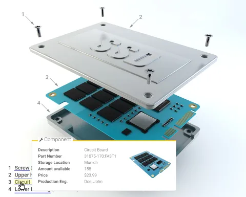 Interactive Exploded View