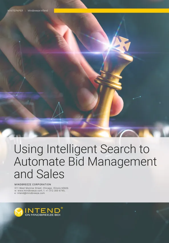 [White Paper] Using Intelligent Search to Automate Bid Management and Sales